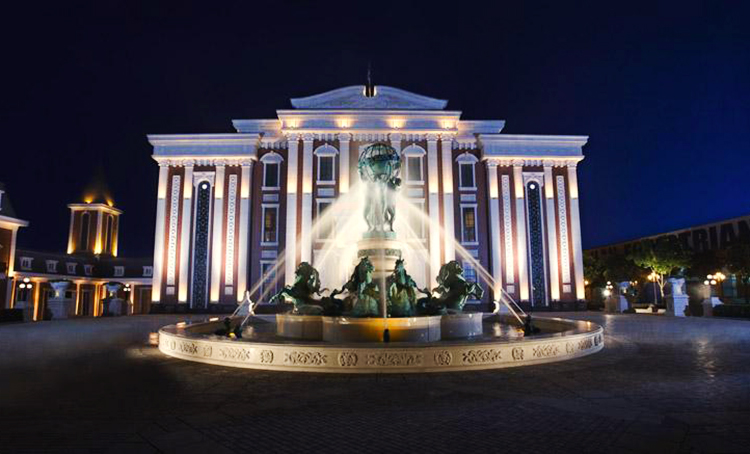 具有浓厚欧式建筑风格的海澜国际马术俱乐部